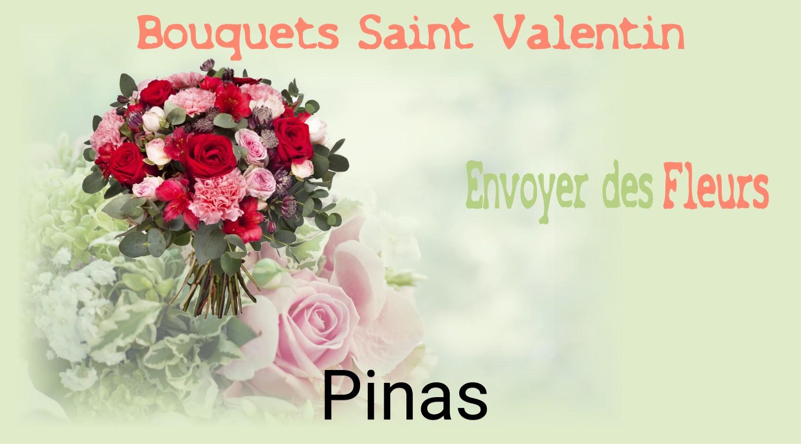 Roses de Saint-Valentin livrées à Pinas
